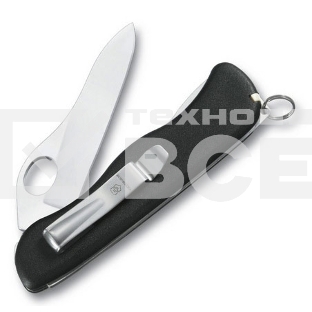 Нож перочинный Victorinox Sentinel One Hand (0.8416.M3) 111мм 5функций черный карт.коробка