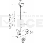Кронштейн для телевизора Arm Media LCD-1650 черный 15