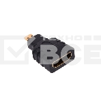 Переходник Gembird Переходник HDMI-microHDMI 19F/19M, золотые разъемы, пакет, фото4