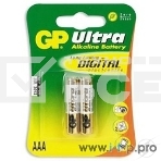 Батарея GP Ultra Alkaline 24AU LR03 AAA (2шт), фото2