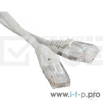 Патч-корд Hyperline PC-LPM-UTP-RJ45-RJ45-C6-1M-LSZH-GY Патч-корд U/UTP, Cat.6, LSZH, 1 м, серый, фото2