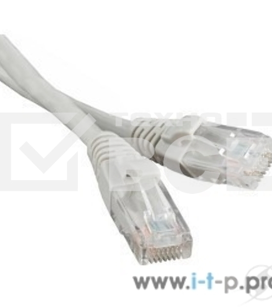Патч-корд Hyperline PC-LPM-UTP-RJ45-RJ45-C6-1M-LSZH-GY Патч-корд U/UTP, Cat.6, LSZH, 1 м, серый