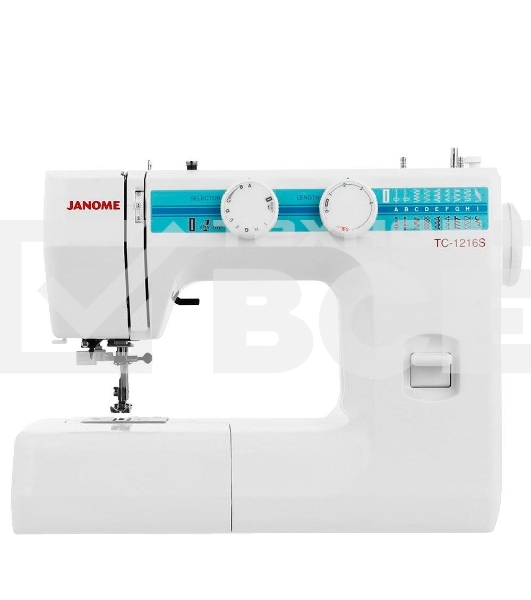 Швейная машина Janome TC-1216S белый