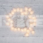 Гирлянда светодиодная «Шишки» 5 м, 30 LED, прозрачный ПВХ с контроллером, цвет свечения теплый белый NEON-NIGHT, фото 1