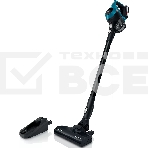 Пылесос вертикальный Bosch BBS611LAG POWER FOR ALL 18V синий, питание от аккумулятора, уборка сухая, работа от АКБ max 30 мин, фото 1