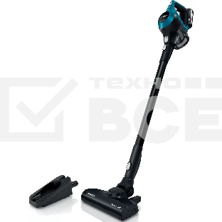 Пылесос вертикальный Bosch BBS611LAG POWER FOR ALL 18V синий, питание от аккумулятора, уборка сухая, работа от АКБ max 30 мин