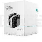 Кулер Deepcool AG620 R-AG620-BKNNMN-G-1 серебристый/черный 120мм алюминий+медь 1850rpm 29.4db 260W 157мм, фото5