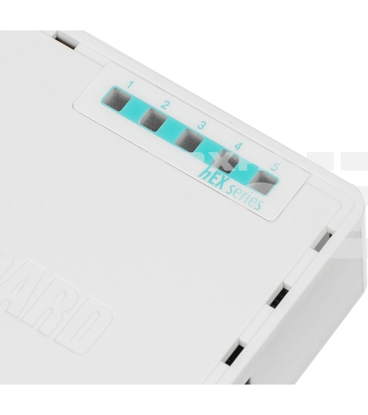 Маршрутизатор MikroTik RB750r2 hEX lite 5x10/100 Mbps