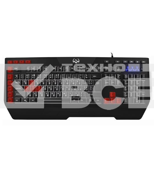 Игровая клавиатура SVEN KB-G9600 (USB, 120 кл, ПО, RGB-подсветка)