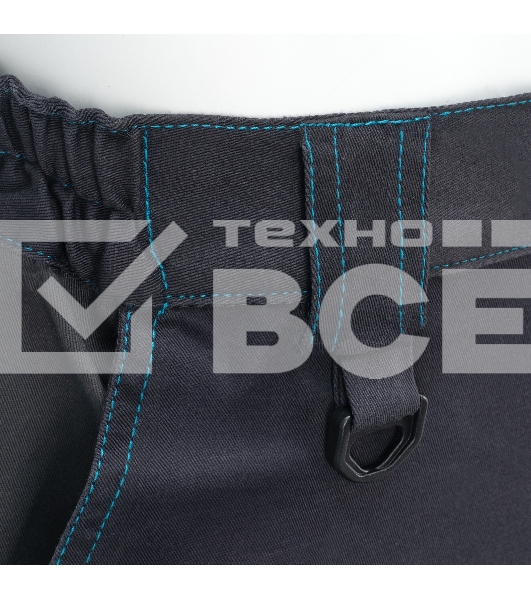 Брюки профессиональные рабочие, 97% хлопок 3% спандекс, XXXL  Gross