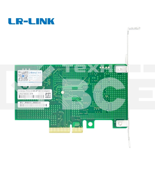 Переходник Lr-Link LRST9630-4IR PCIe x1 4-Port SATA3 RAID, MARVELL 88SE9230, 1* SFF-8087,RAID 0, 1, 10, JBOD