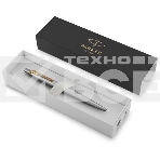 Ручка шариковая Parker Jotter Core K691 (CW1953182) Stainless Steel GT M син. черн. подар.кор., фото9