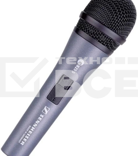 Микрофон проводной Sennheiser E 825-S черный