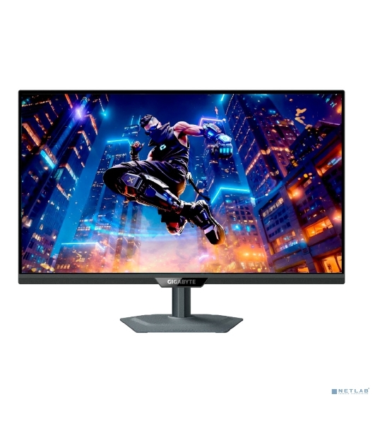 Монитор 27' Gigabyte M27UP IPS 3840x2160, 160 Гц, 1 мс (GtG), 16:9, 350 кд/м², 2xHDMI 2.1, DP 1.4, USB-C (18 Вт), USB Hub (3x USB 3.2), 3.5 Jack, DisplayHDR 400, G-Sync Compatible, динамики (2x5 Вт), KVM, VESA 100x100, черный