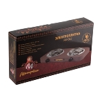 Плита настольная электрическая Матрена МА-062, коричневый, ТЭН, 2 конф., фото4
