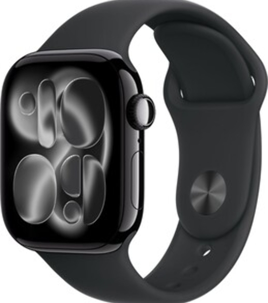 Умные часы Apple Watch Series 11 A3331, 1.77' OLED, Wi-Fi, Bluetooth 5.3, черный