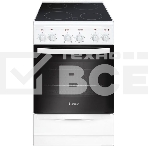 Электрическая плита Gefest 5160-02 0095 Цвет белый. 50х58.5х85 см. Объём духовки 52 л. электрогриль, конвекция, подсветка, фото 1
