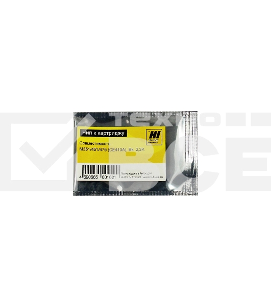 Чип Hi-Black к картриджу HP CLJ enterprise M351/451/475 new, BK, 2,2K