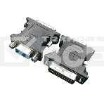 Переходник DVI-VGA Cablexpert A-DVI-VGA-BK, 29M/15F, черный, пакет, фото5