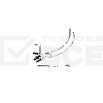 Кабель.телефонный аппарат-розетка TC6P4C-2M, 2 м, фото3