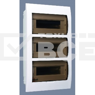 Корпус пластиковый встраиваемый 36мод. ЩРВ-П-36 50х36х10 IP41 SchE 31007DEK