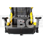 Кресло игровое Бюрократ VIKING 5 AERO YELLOW черный/желтый искусственная кожа, фото6