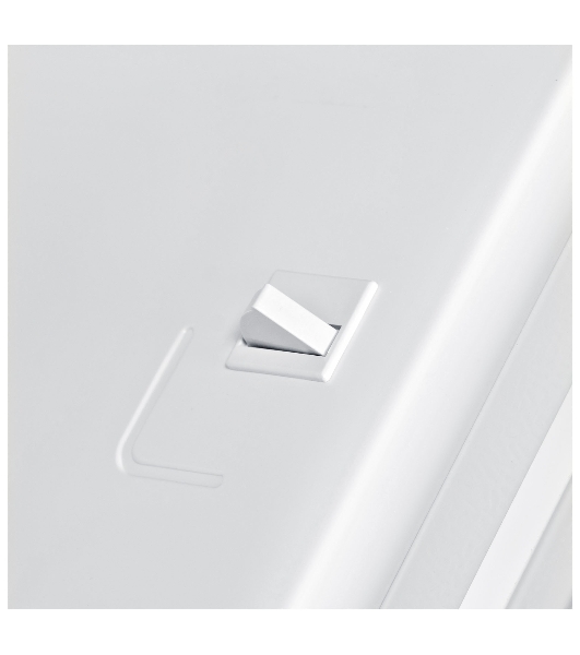 Холодильник Hyundai CC2056FWT белый двухкамерный 129/64л морозилка снизу, No Frost