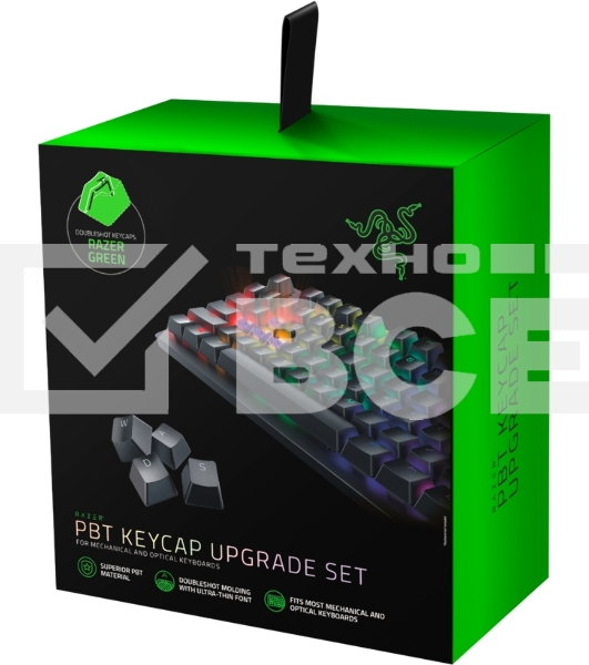 Клавиши Razer PBT Keycap Upgrade Set - Razer Green