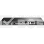 Коммутатор JetStream 24-port Gigabit L2/L2+ Managed Switch with 4 SFP slots, support SDN controller, 1U, фото2