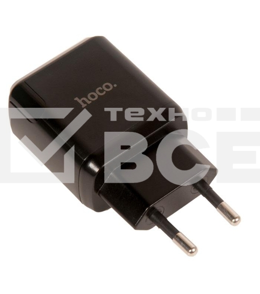 Зарядное устройство HOCO N6 Charmer QC3.0, 18W, два порта USB, 5V, 3.0A, черный