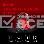 Гарнитура проводная с микрофоном A4Tech Bloody G330p черный 2м мониторные оголовье (G330P), фото3