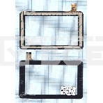 Сенсорное стекло (тачскрин) для DNS AirTab E76 HK70DR2201. черное, фото2