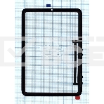 Сенсорное стекло (тачскрин) для iPad Mini 6 2021 (A2567, A2568), черное, фото3