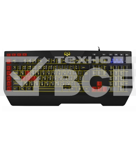Игровая клавиатура SVEN KB-G9600 (USB, 120 кл, ПО, RGB-подсветка)