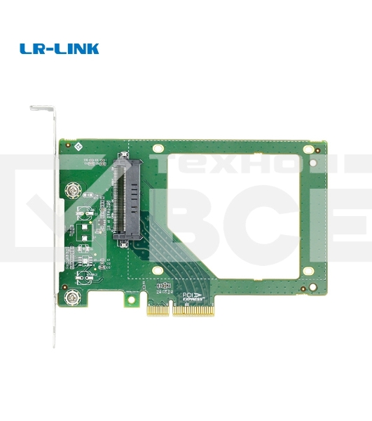 Переходник Lr-Link LRNV9411U3 PPCIe x4 U.3 NVMe SSD Adapter, Support:1* U.3 NVMe SSD