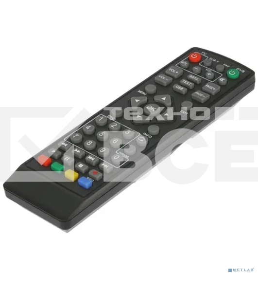 Пульт универсальный Rexant для DVB-T2 с функцией управления телевизором (RX-DVB-014)