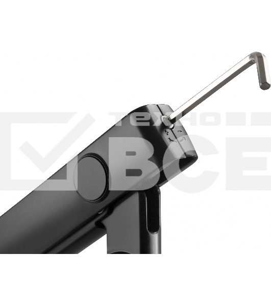 Кронштейн для мониторов Ultramounts UM709 черный 17'-32' макс.8кг крепление к столешнице поворот и наклон