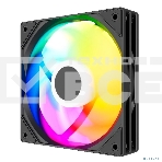 Вентилятор Powercase M53-14 ARGB черный 140x140x25mm (PWM, 80шт./кор, 4pin PWM (M+F)+ 3pin ARGB (M+F), 600-1800±10% об/мин), фото9