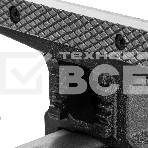 Тиски слесарные BVH-150, 150 мм, поворотные, стальная направляющая, с наковальней Denzel, фото3