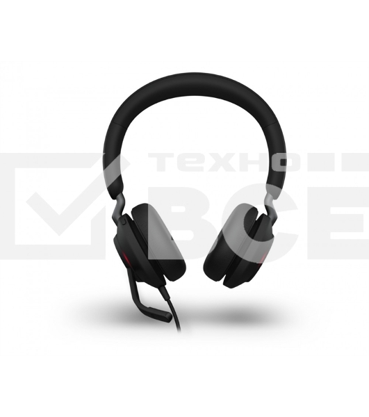 Наушники с микрофоном Jabra Evolve2 40 черный накладные USB оголовье (24189-999-999)