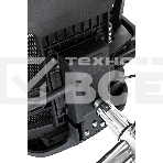 Кресло руководителя Бюрократ MC-912-H черный, сетка с подголов. крестов. металл хром, фото4