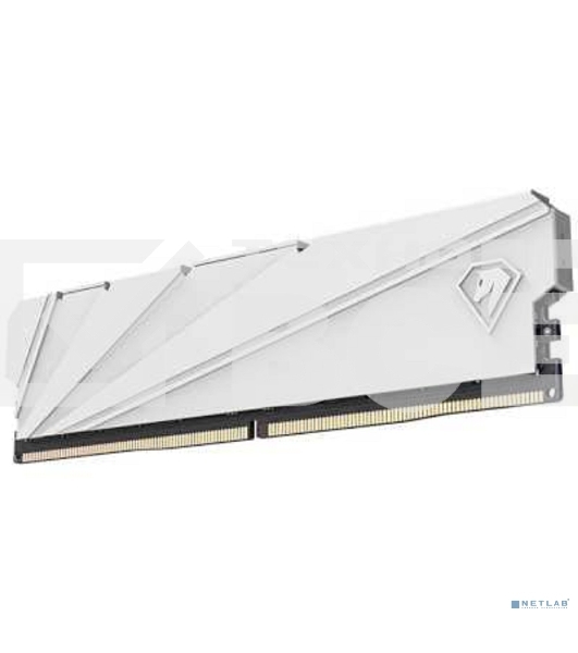 Оперативная память NETAC, DDR4, 16GB (1x16GB), 3200MHz, CL16, DIMM, с радиатором, белый