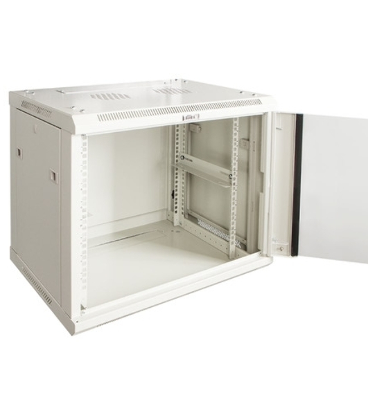 Шкаф настенный серии Pro, 12U 600x450, стеклянная дверь