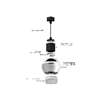 Корпус светильника C1104 PSL серебро полированное D100*H80mm MR16 GU5.3 LED 3W 4200K, фото9
