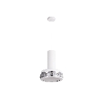 Светильник Ambrella light FA9488 WH/CH белый/хром 4200K 18W D200*590 (без ПДУ), фото3