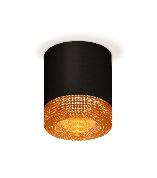 Светильник Ambrella Light XS7402014 SBK/CF черный песок/кофе MR16 GU5.3 (C7402, N7195)