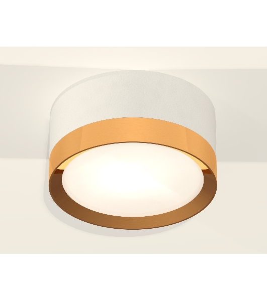 Светильник Ambrella Light XS8101005 SWH/PYG белый песок/золото желтое полированное GX53 (C8101, N8124)