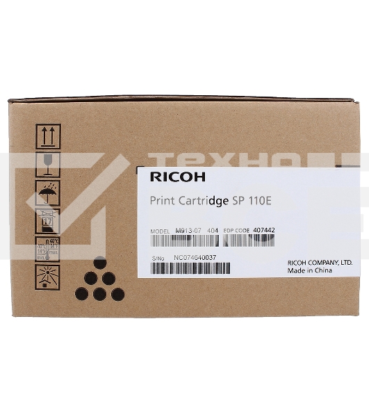 Картридж лазерный Ricoh SP110E черный для SP 111 / SP 111SU / SP 111SF 2000 отпечатков
