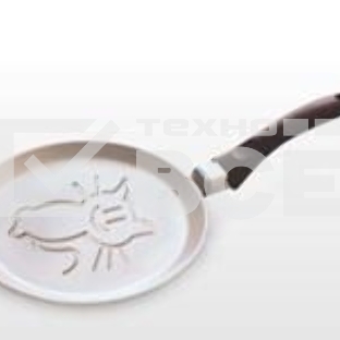 Сковорода НЕВА МЕТАЛЛ ПОСУДА 6222К (Кот) блинная д.22 Дизайн корпуса сковороды разработан так, чтобы при выпекании не нарушалась целостность блина, и красиво румянился рисунок. Антипригарное покрытие изделий - на водной основе, изготовлено без использован