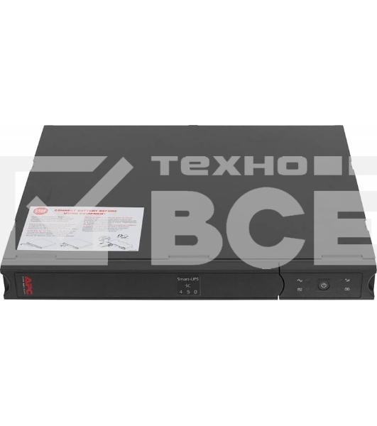 Источник бесперебойного питания APC Smart-UPS SC SC450RMI1U 280Вт 450ВА черный